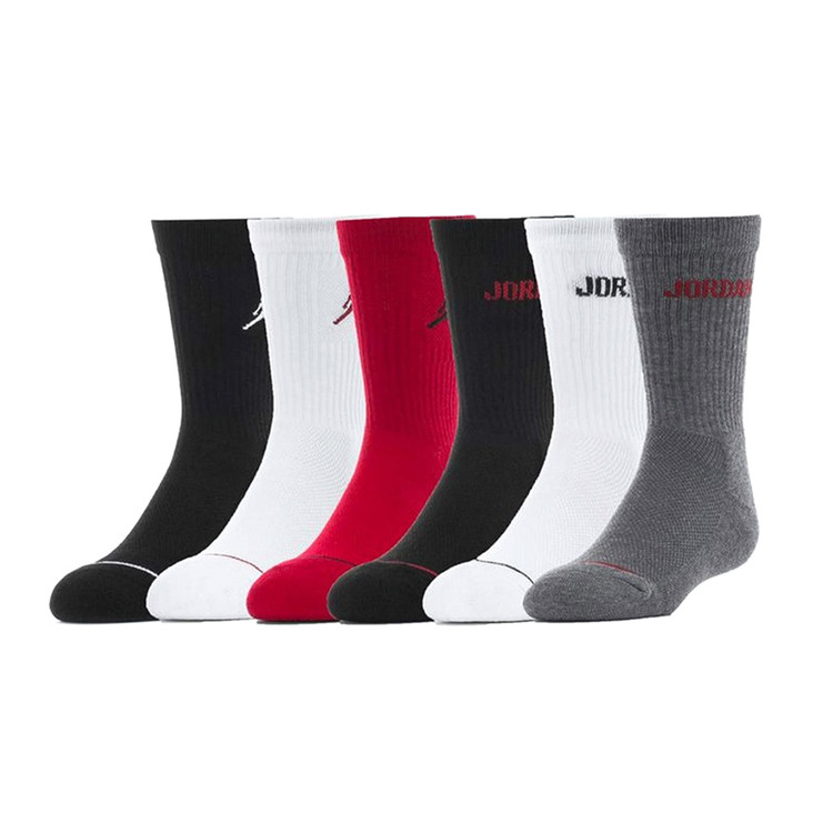 Adicionar ao carrinho Jordan Kids JHB Legend Crew 6 PPack Socks "Multicolor" Jordan Kids JHB Legend Crew 6 PPack Socks "Multicolor"