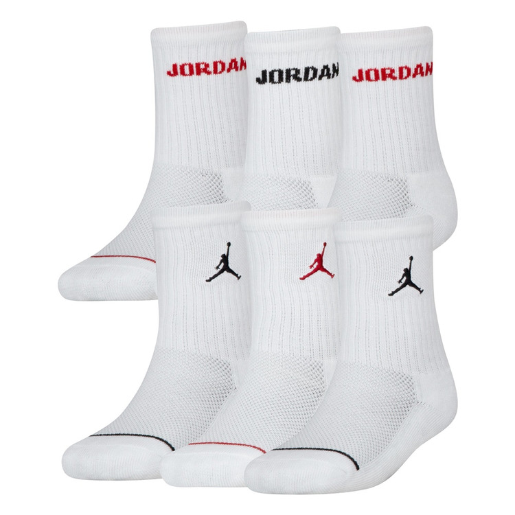 Adicionar ao carrinho Jordan Kids JHB Legend Crew 6 PPack Socks "White" Jordan Kids JHB Legend Crew 6 PPack Socks "White"