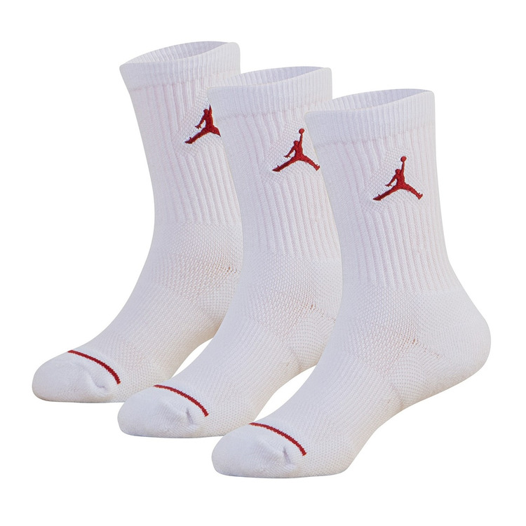 Adicionar ao carrinho Jordan Kids Jumpman Crew Socks 3 Pair Jordan Kids Jumpman Crew Socks 3 Pair