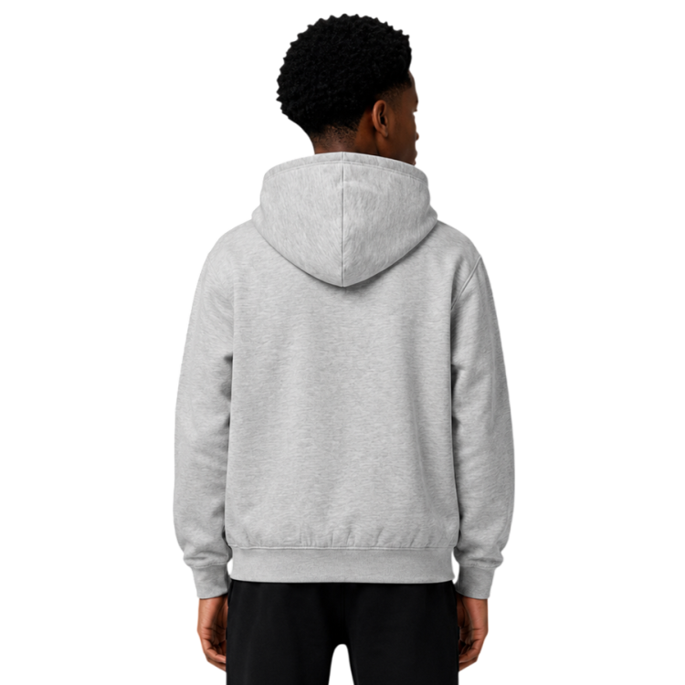 Jordan Kids Jumpman Essential Fleece Full-Zip Hoodie "Grey Heather"