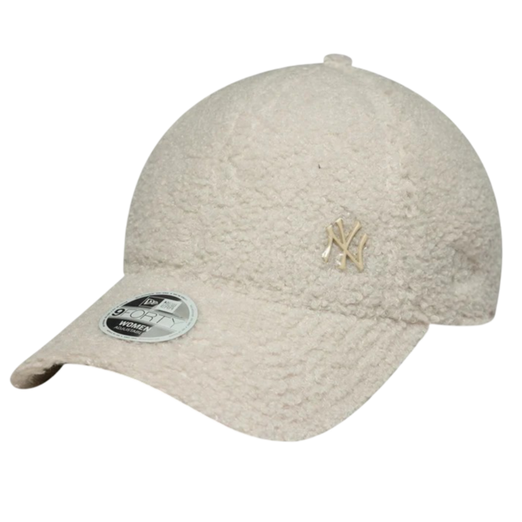 New Era MLB NY Yankees Borg Cream 9FORTY Adjustable Cap