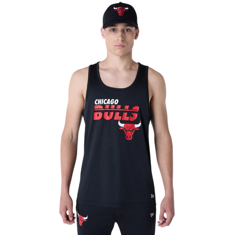 New Era NBA Chicago Bulls Essentials Tank Top "Black"