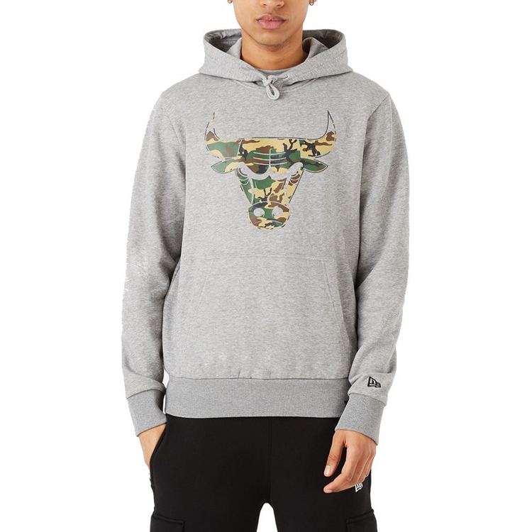 Adicionar ao carrinho New Era NBA Chicago Bulls Logo Camo Hoodie "Gray" New Era NBA Chicago Bulls Logo Camo Hoodie "Gray"