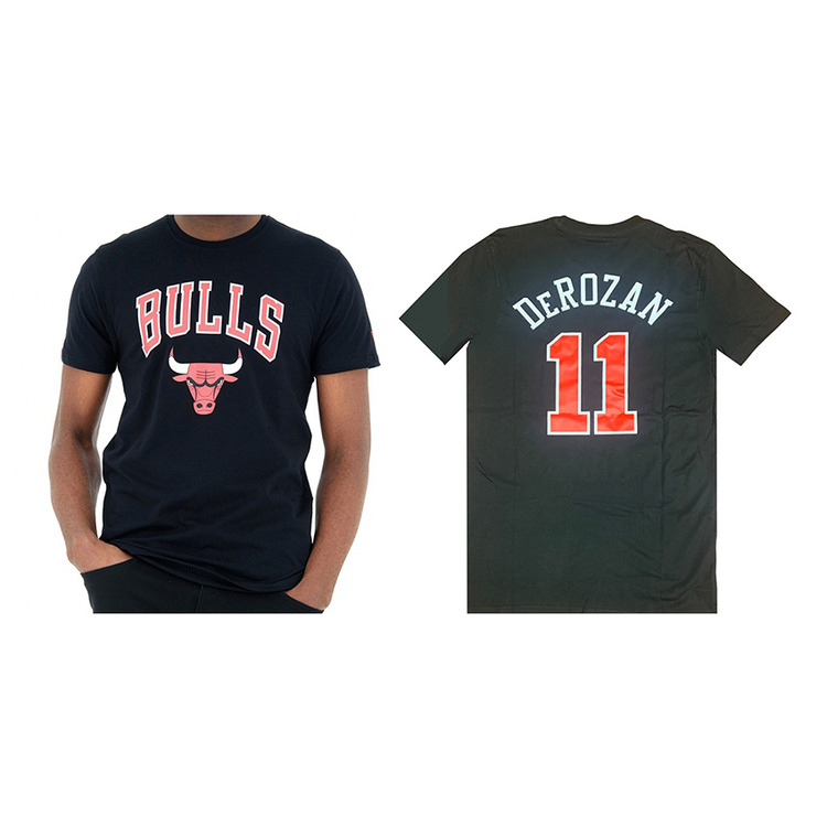 Adicionar ao carrinho New Era NBA Chicago Bulls Logo Tee # 11 DE ROZAN # New Era NBA Chicago Bulls Logo Tee # 11 DE ROZAN #
