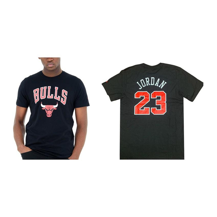 Adicionar ao carrinho New Era NBA Chicago Bulls Logo Tee # 23 JORDAN # New Era NBA Chicago Bulls Logo Tee # 23 JORDAN #