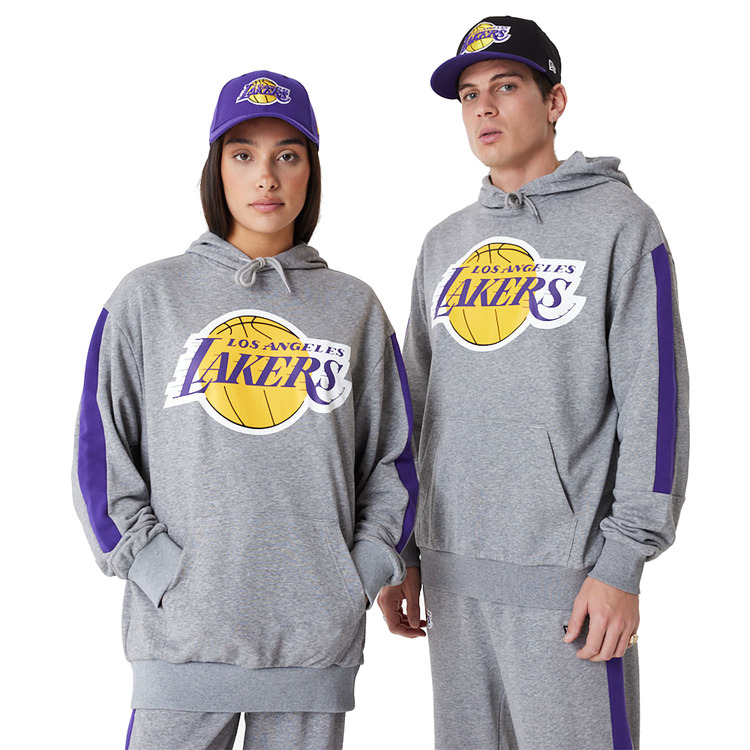 Adicionar ao carrinho New Era NBA L.A Lakers Colour Block Pullover Hoodie New Era NBA L.A Lakers Colour Block Pullover Hoodie