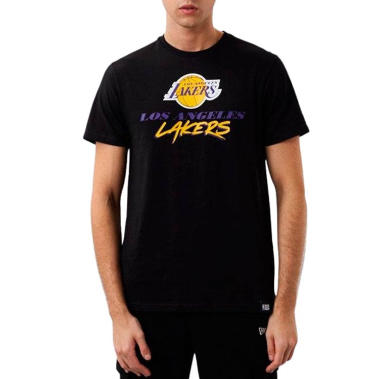 Adicionar ao carrinho New Era NBA L.A Lakers Script Logo Tee "Black" New Era NBA L.A Lakers Script Logo Tee "Black"
