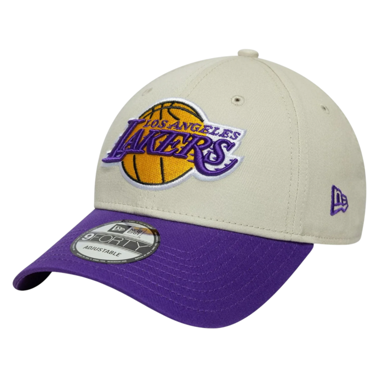 New Era NBA LA Lakers Contrast Patch 9FORTY Adjustable Cap