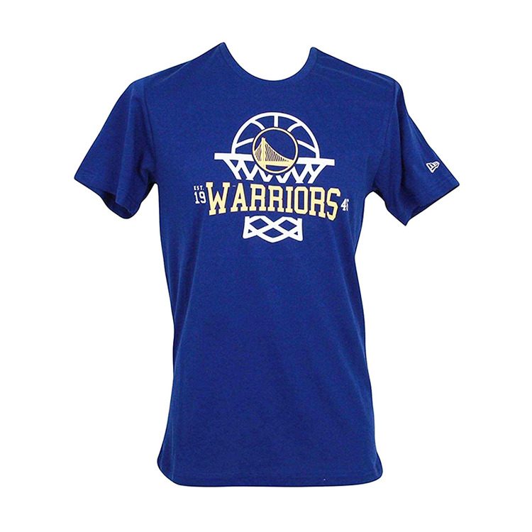 New Era NBA League Net Golden State Warriors Logo Tee