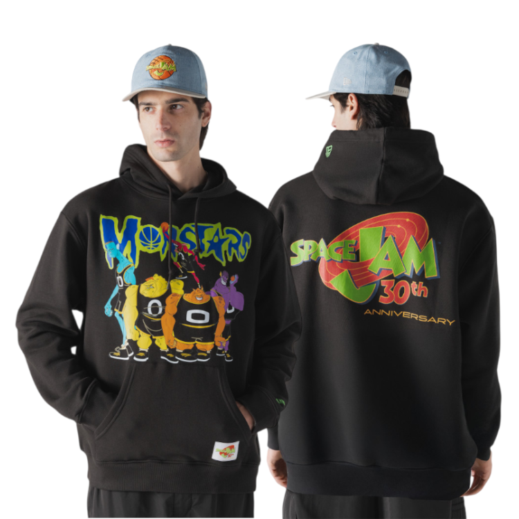 New Era x Space Jam 30th Warner Brothers Pullover Hoodie