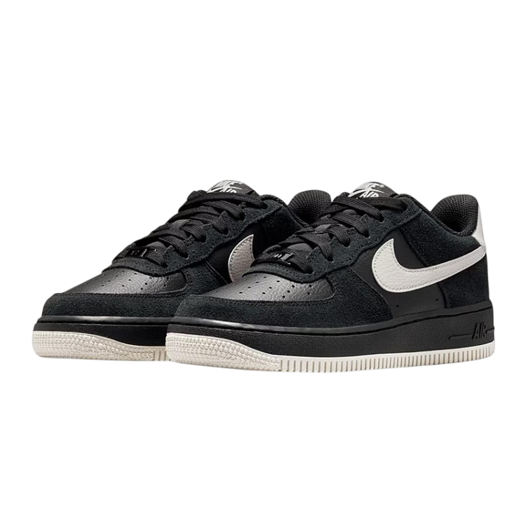Nike Air Force 1 Low LV8 2 Black Light Bone (GS)