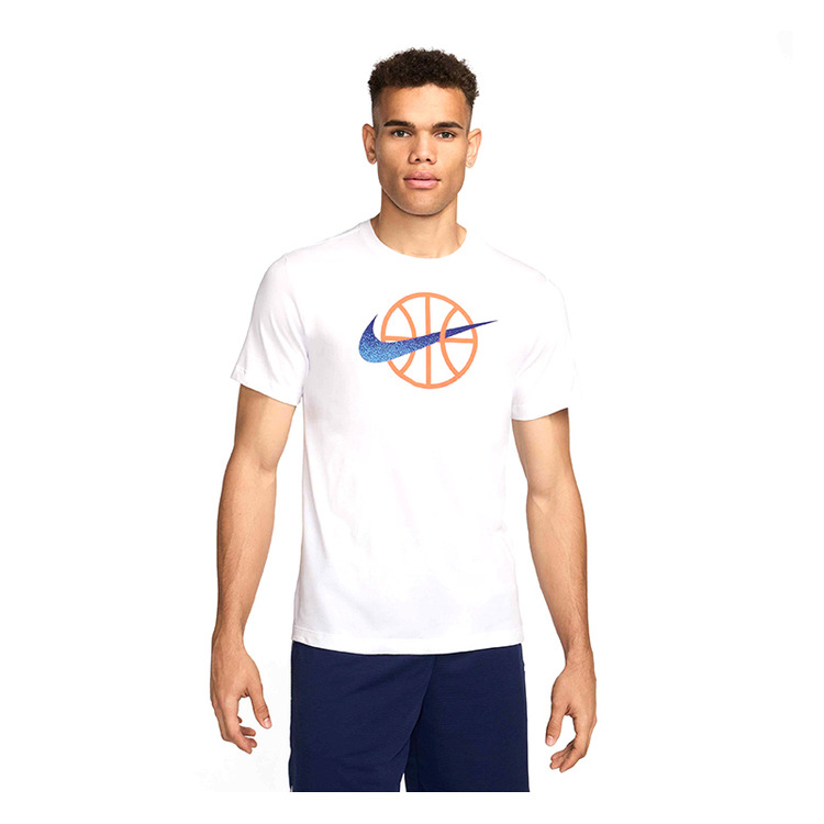Nike Dri-FIT Basket T-shirt "White"