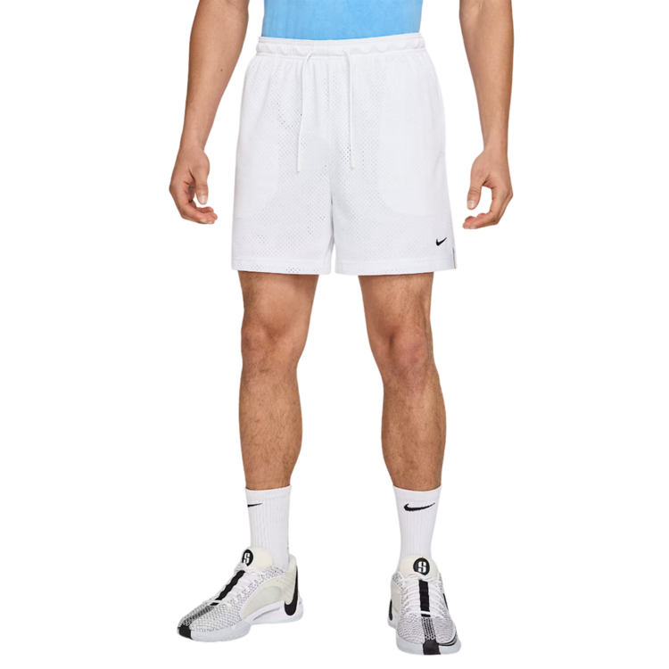 Adicionar ao carrinho NIke Dri-FIT 5" Mesh Basketball Shorts "White NIke Dri-FIT 5" Mesh Basketball Shorts "White