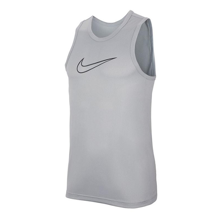 Nike Dri-FIT Men's Basketball SS Top "Grey"