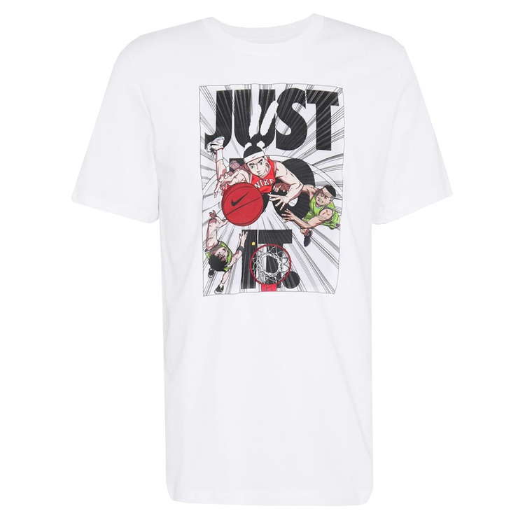 Adicionar ao carrinho Nike Manga Just Do It Men's Basketball T-Shirt "White" Nike Manga Just Do It Men's Basketball T-Shirt "White"