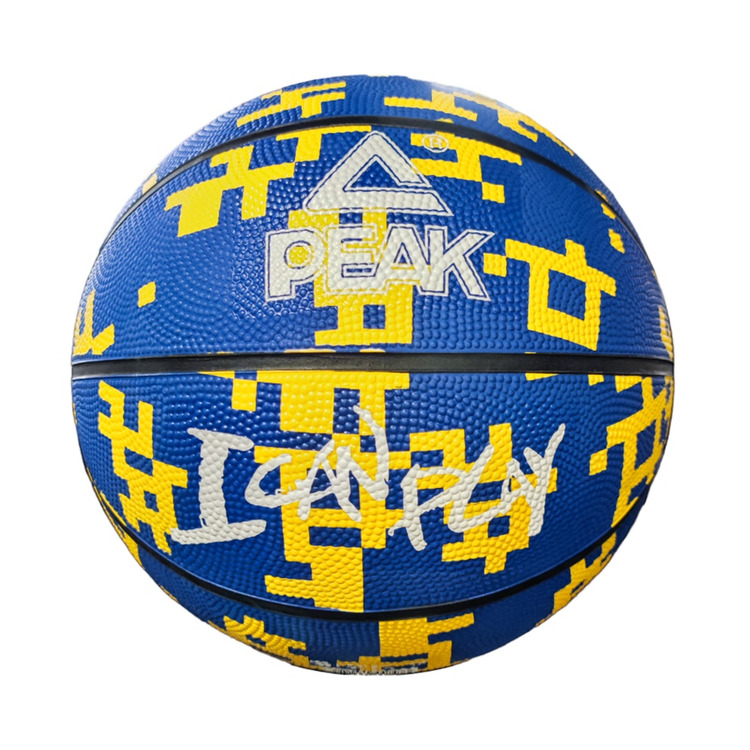 Adicionar ao carrinho Peak Basketaball Ball "I Cam Play Blue-Yellow" (Size 5) Peak Basketaball Ball "I Cam Play Blue-Yellow" (Size 5)