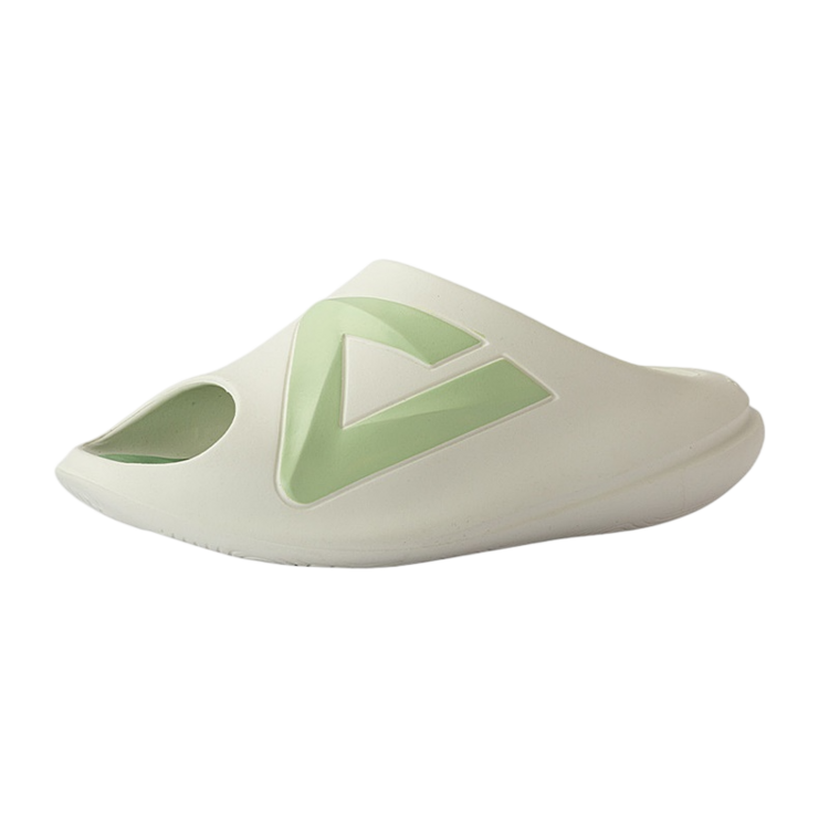 Peak Taichi Recovery Flip Flops "White Green"