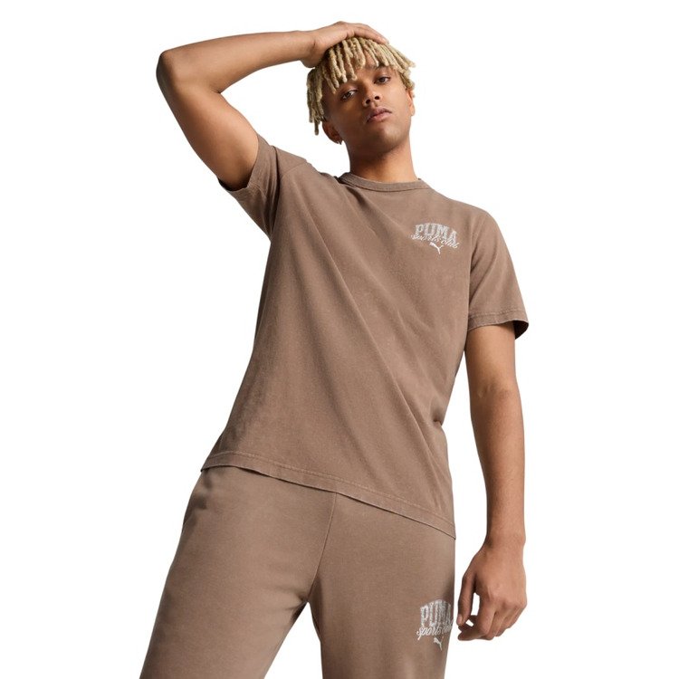 PUMA CLASS Washed Tee "Totally Taupe"