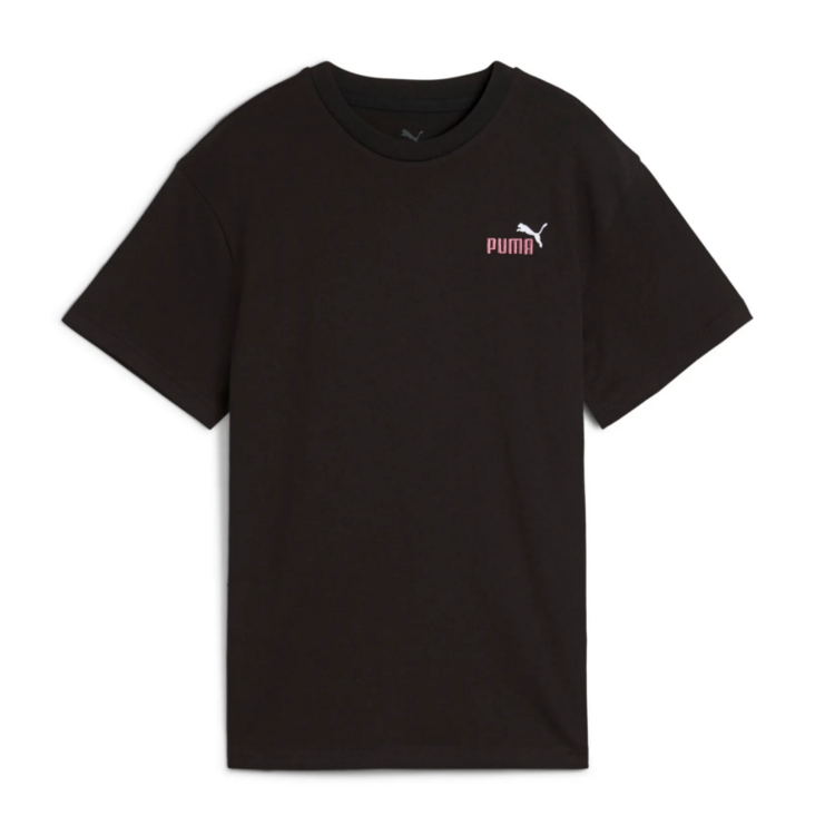 Puma ESS 2 COLOR Logo Relaxed Tee "Black"