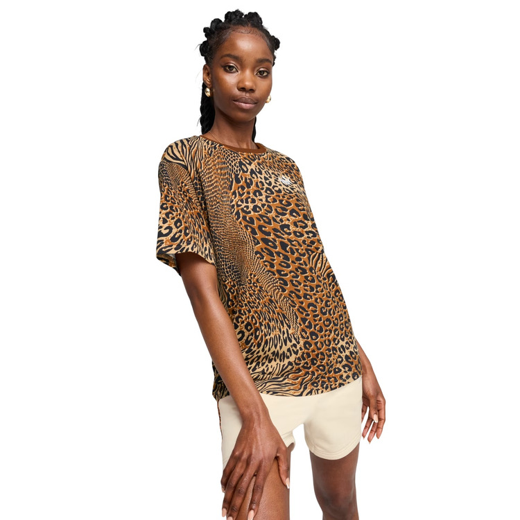 Puma ESS GRAPHIC ANIMAL Relaxed AOP Tee "Warm beige"