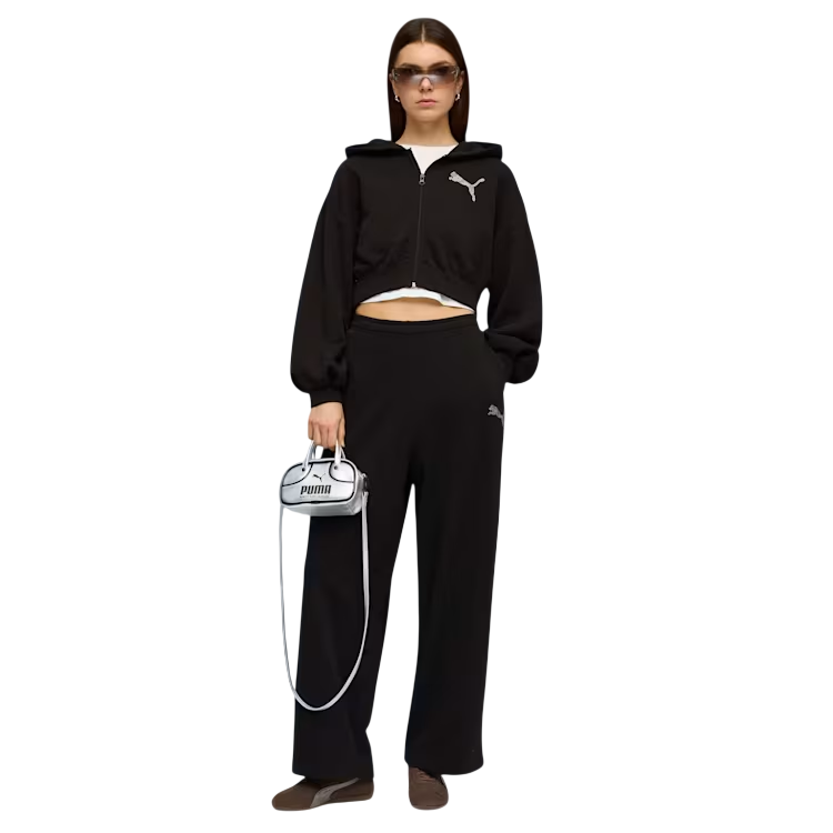 Puma ESS GRAPHIC Bedazzled Hoodie "Black"