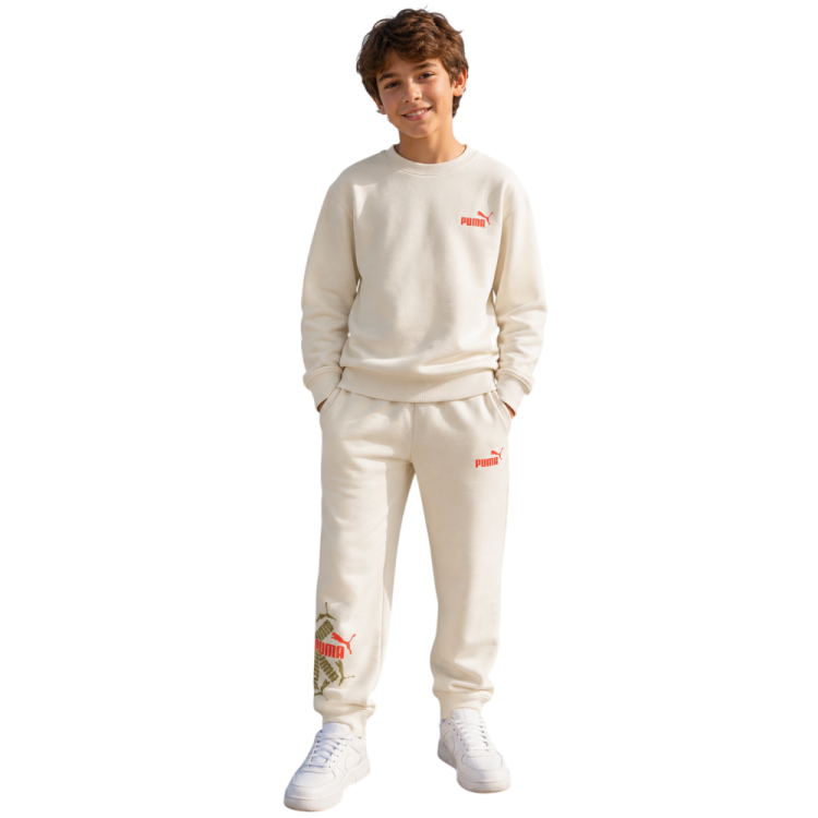 Puma ESS LOGO LAB Brand Sweatpants FL B "Alpine Snow"