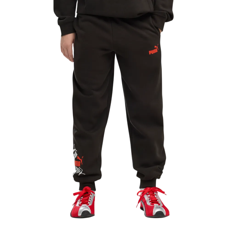 Puma ESS LOGO LAB Brand Sweatpants FL B "Black"