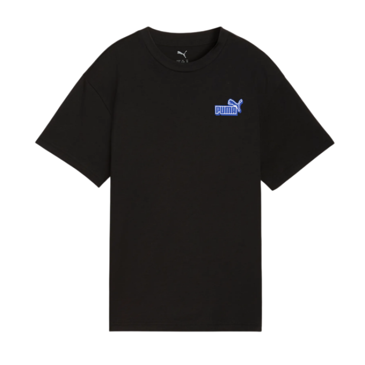 Puma ESS LOGO LAB Relaxed Tee "Black"