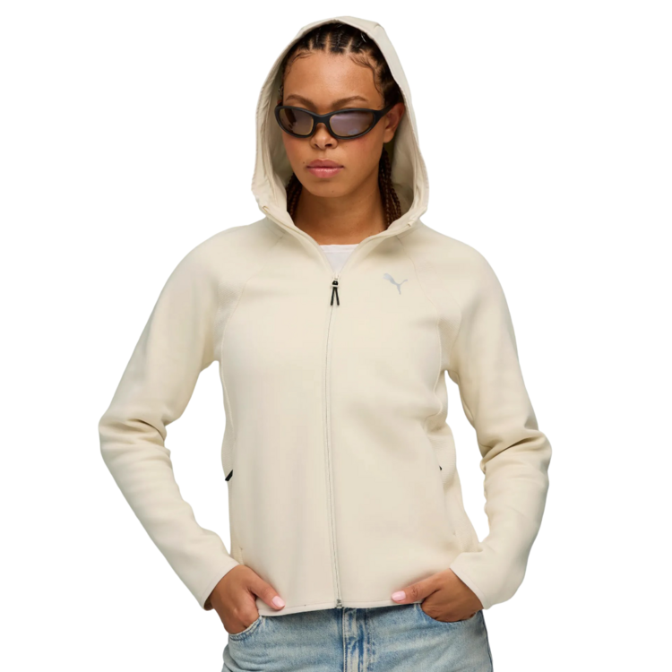 Puma EVOSTRIPE Full-Zip Hoodie DK "Alpine Snow"