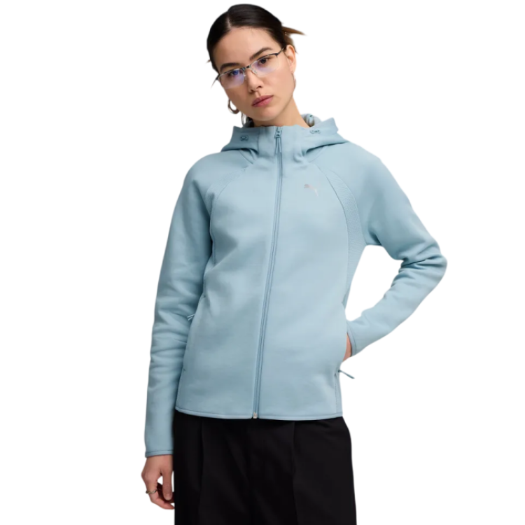 Puma EVOSTRIPE Full-Zip Hoodie DK "Seafoam"