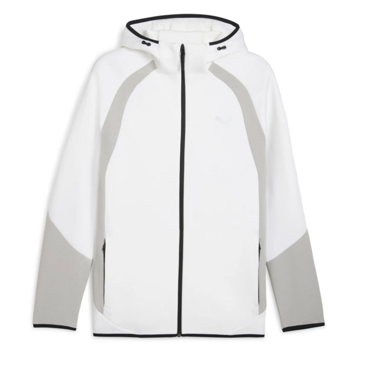 Puma EVOSTRIPE FZ Hoodie DK "White"
