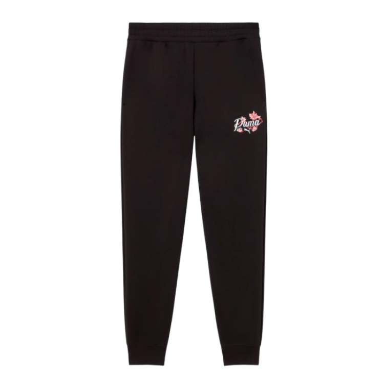 Puma Floral Graphic Sweatpants TR "Black"