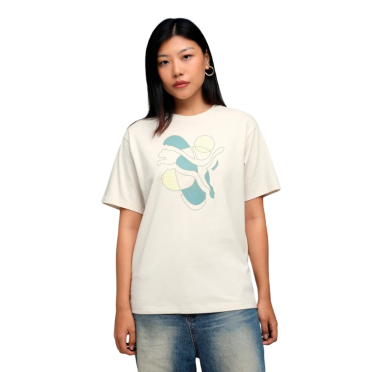 Puma GRAPHIC Relaxed Energy Tee "Alpine Snow"
