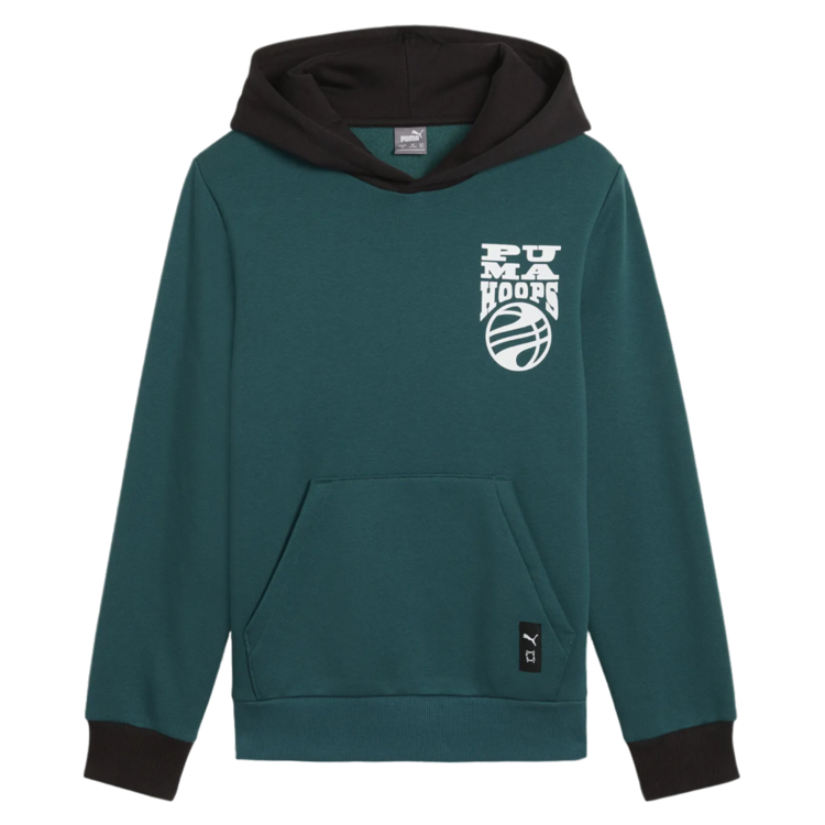 Adicionar ao carrinho Puma Junior Basketball Blueprint Hoodie Fleece "Cold Green" Puma Junior Basketball Blueprint Hoodie Fleece "Cold Green"