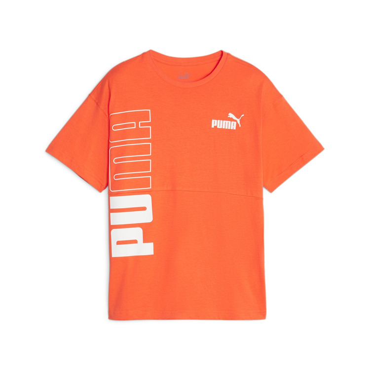 Adicionar ao carrinho Puma Junior POWER Colorblock Tee "Orange" Puma Junior POWER Colorblock Tee "Orange"