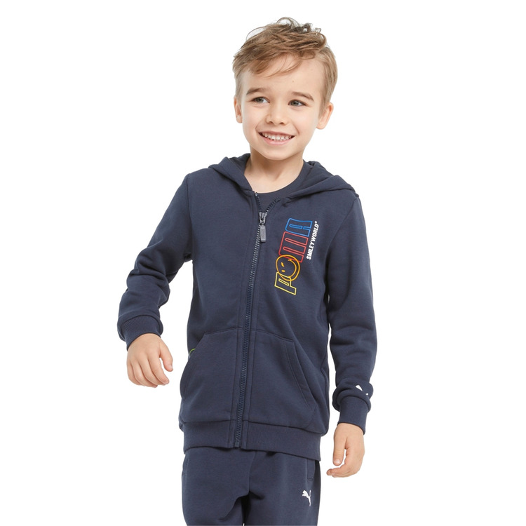 Adicionar ao carrinho Puma Junior x SMILEY WORLD Full-Zip Hoodie TR Puma Junior x SMILEY WORLD Full-Zip Hoodie TR