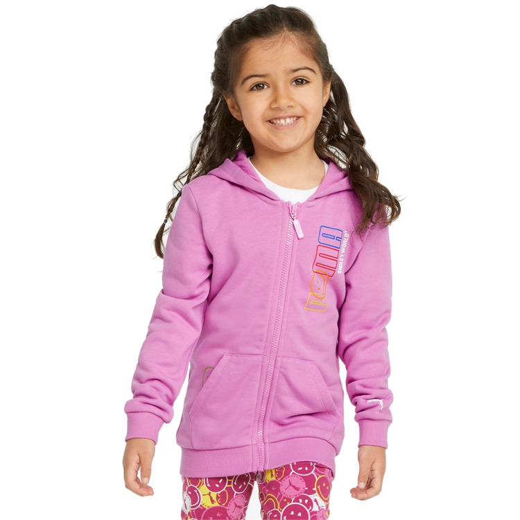 Adicionar ao carrinho Puma Junior x SMILEY WORLD Full-Zip Hoodie TR Puma Junior x SMILEY WORLD Full-Zip Hoodie TR
