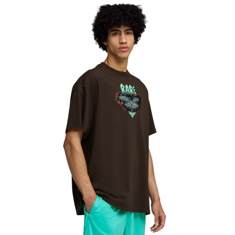 Puma Lamelo X Melo World Tee I Oversize "Crystal Black"