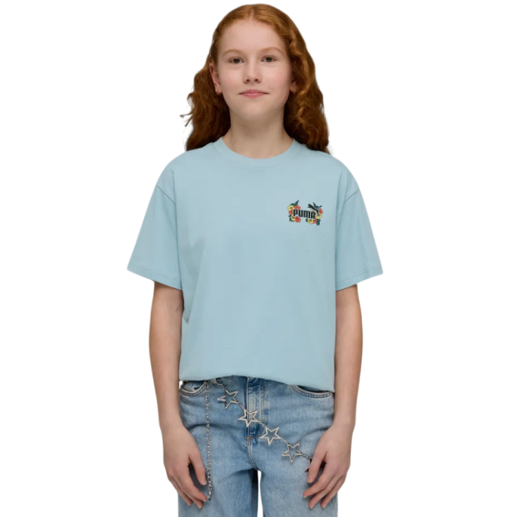 Puma MID90s Relaxed Graphic Tee G "Seafoam"