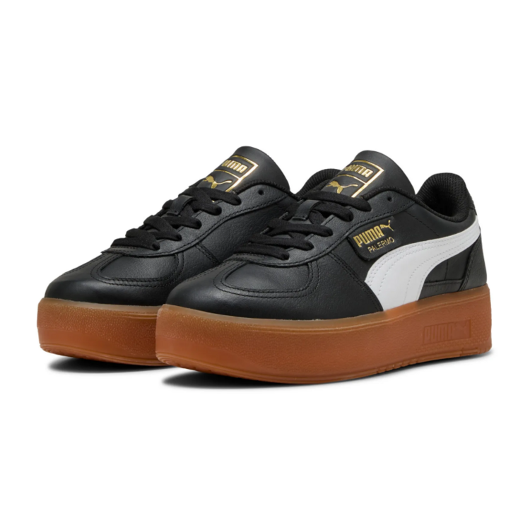 Puma Palermo Elevata Lth Wns "Black-Gum"