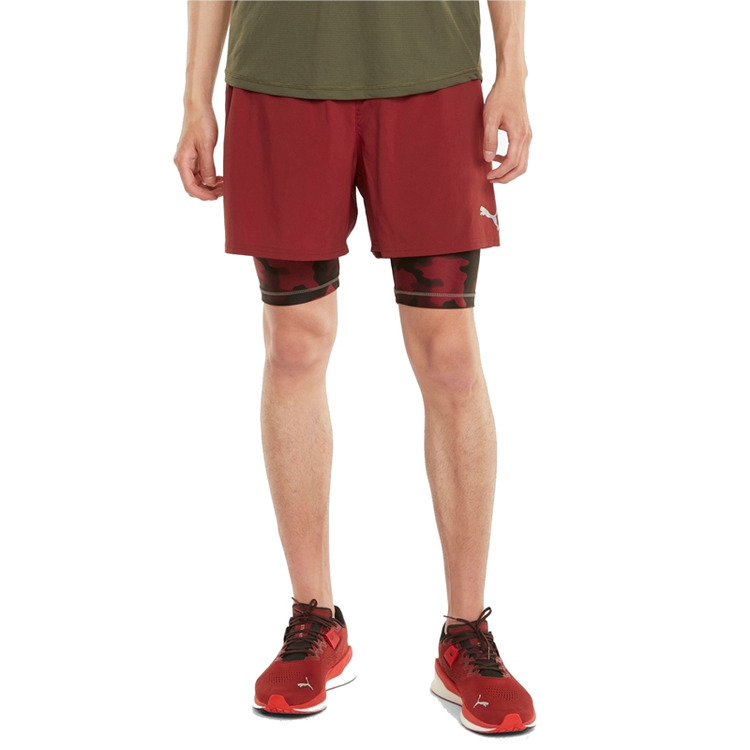 Puma Run Graphic 2 In1 5" Shorts