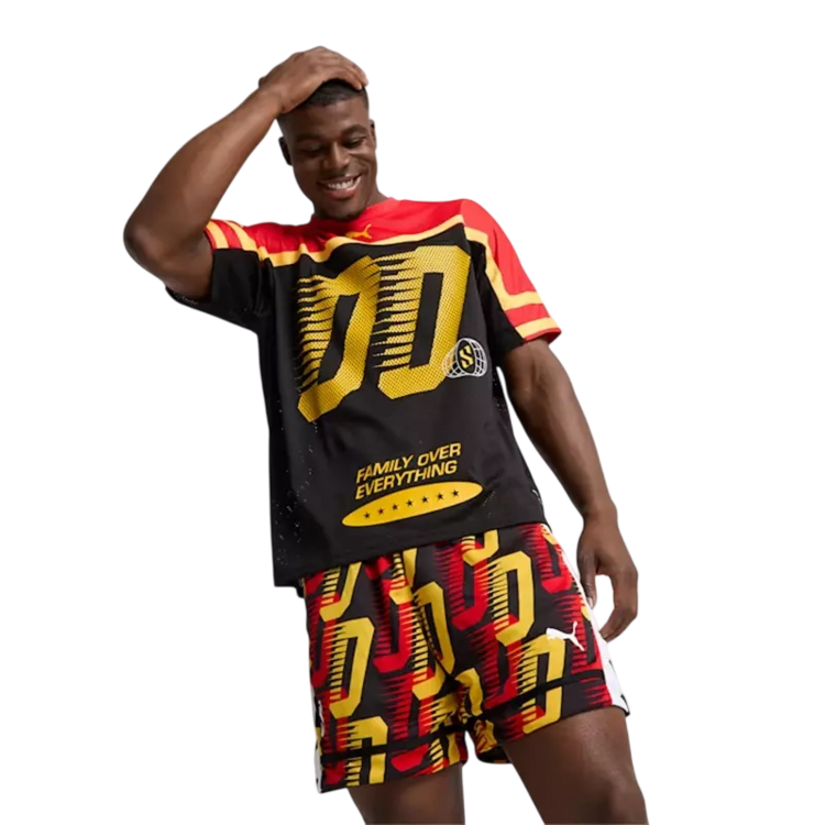 Puma Scoots Trail Blazing "Black Red"