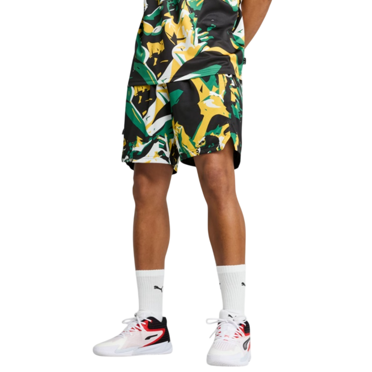 Adicionar ao carrinho Puma Basketball Rival Rage Short AOP "Archive Green" Puma Basketball Rival Rage Short AOP "Archive Green"