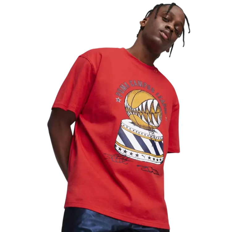 Puma Showtime Tee 3 "Time Red"