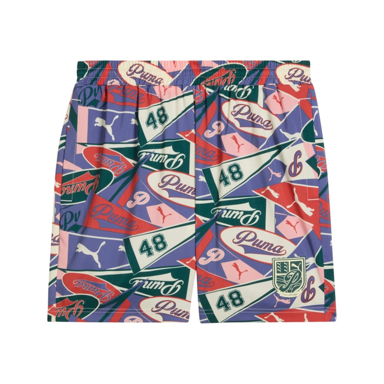 Puma SPORTS LEGACY AOP Relaxed Shorts 6’’ " Blue Crystal-AOP"