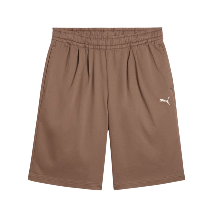 Puma WARDROBE ESS Long Line Relaxed Shorts 11"  "Totally Taupe"