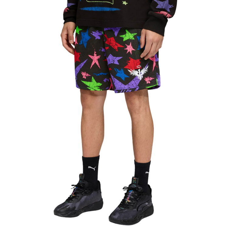 Puma X LaMelo Star Vision AOP 7" Short "Black-AOP"