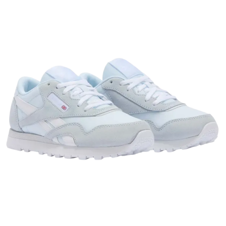 Reebok Kids' Classic Nylon "Glassblue/White"