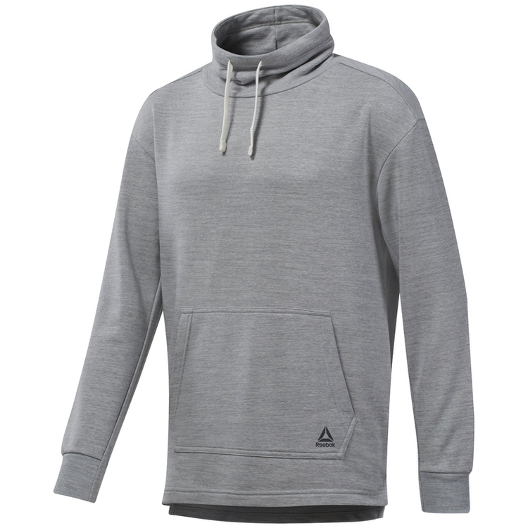 Adicionar ao carrinho Reebok Marble Melange Cowl Neck Hoodie Reebok Marble Melange Cowl Neck Hoodie