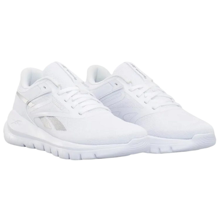 Reebok Wmns Training Split Flex "White-Metallic Silver"